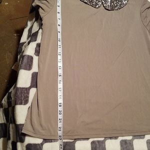 Worthington petite xl gray top